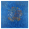 Rose volanti blu 2007 - 130cm x 130cm - Olio su tela trattata con resine e acrilico | Gianna Moise
